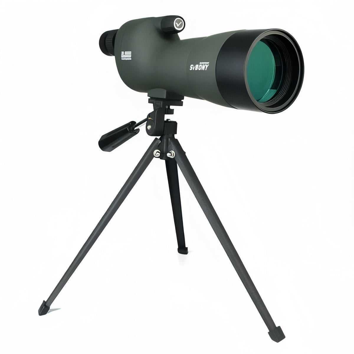 Longue Vue Randonnée vert 20-60x80 avec adaptateur