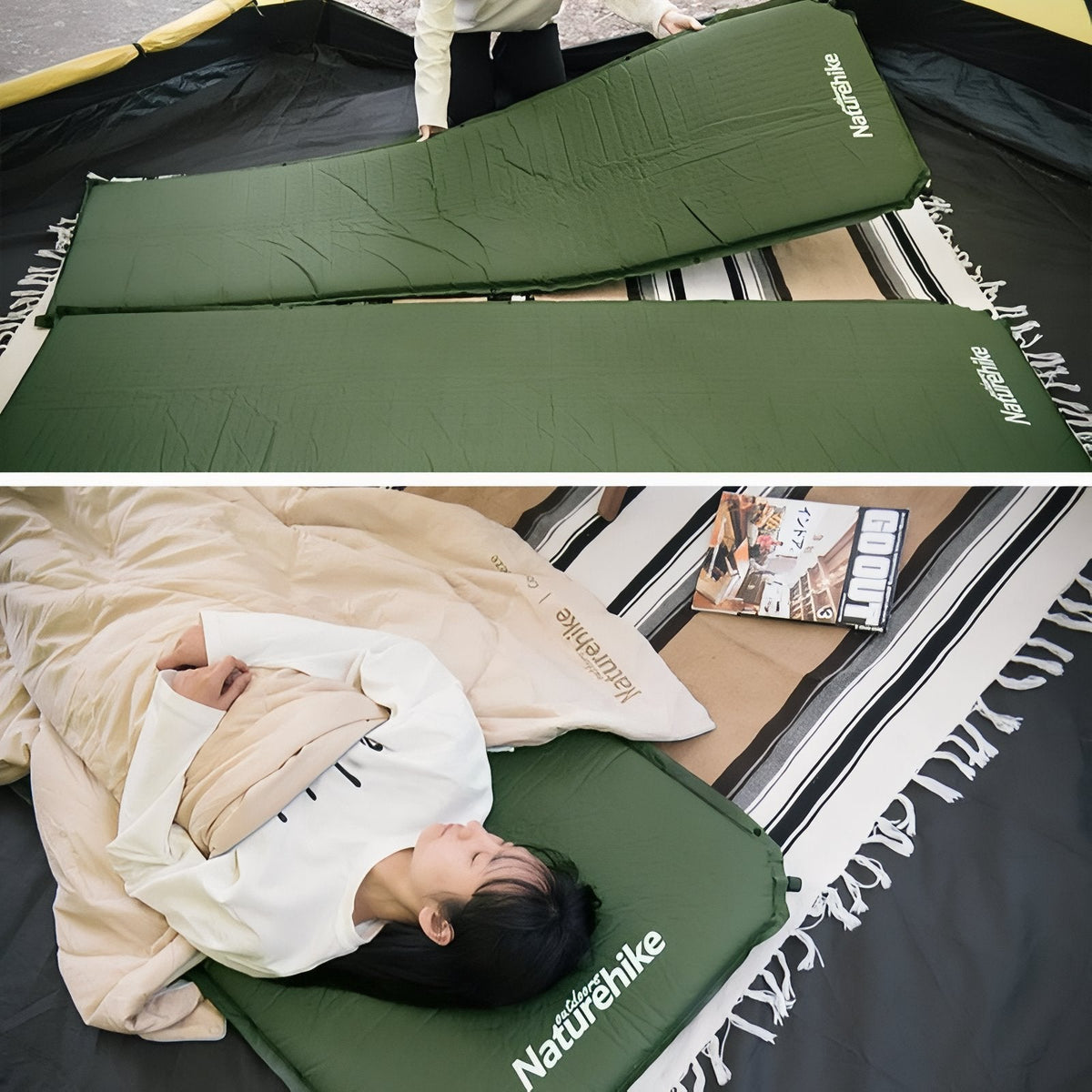 Matelas De Camping Autogonflant 1 Personne — photo 10