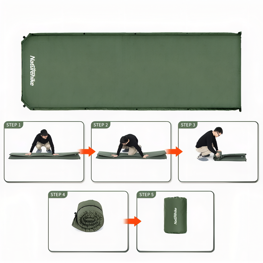 Matelas De Camping Autogonflant 1 Personne — photo 6