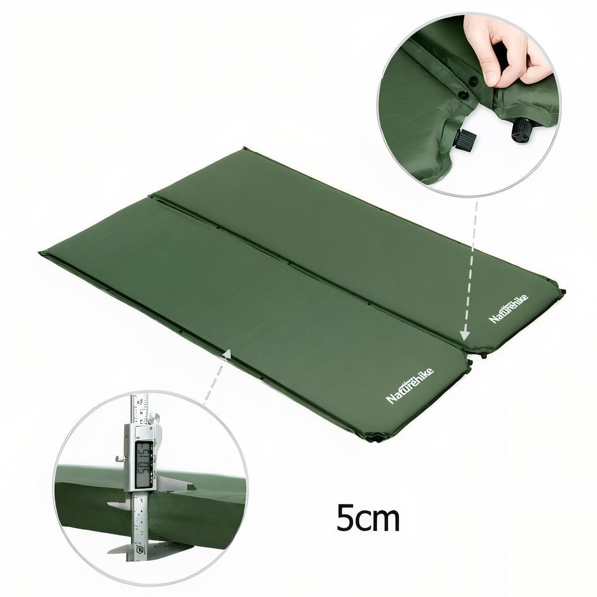 Matelas De Camping Autogonflant 1 Personne — photo 7