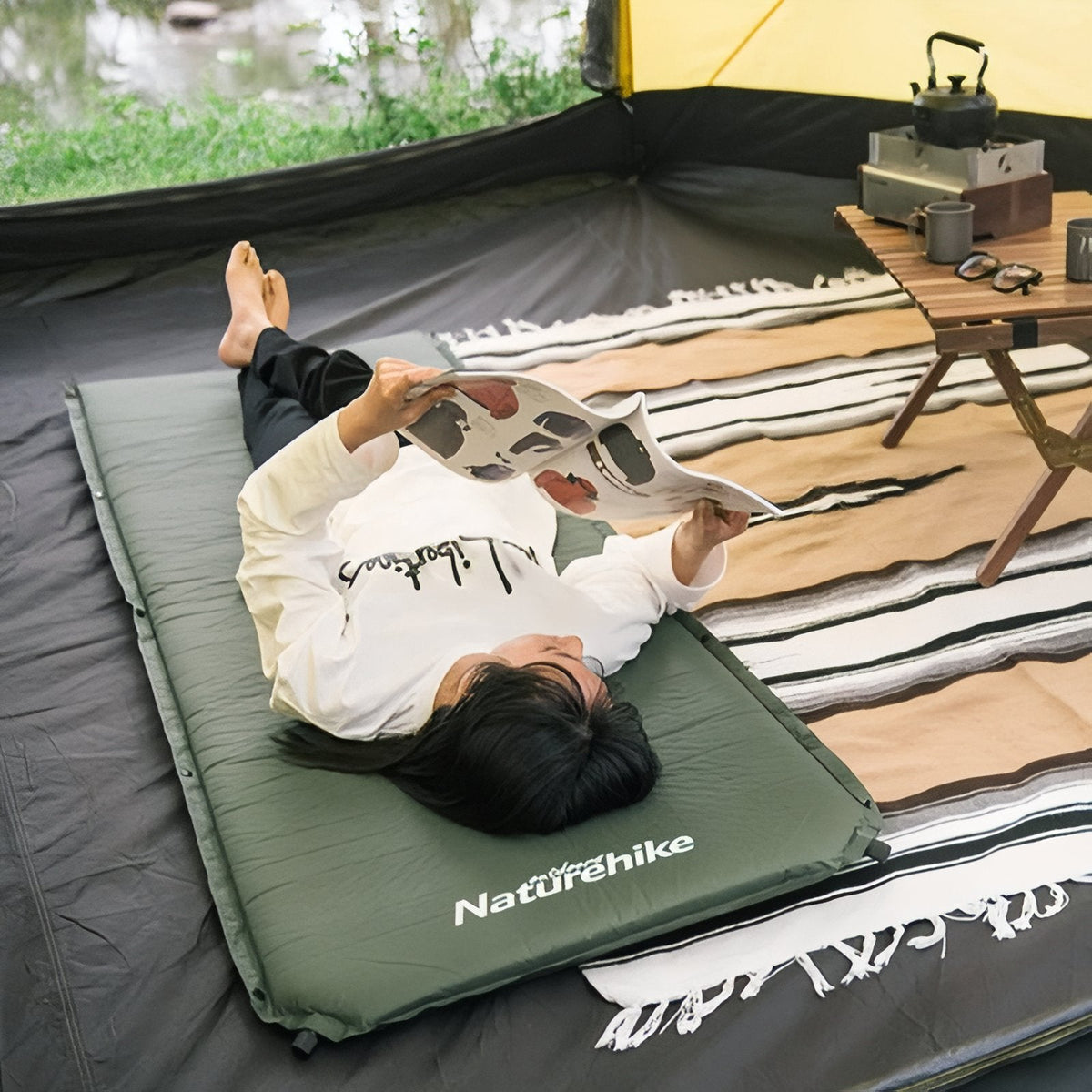 Matelas De Camping Autogonflant 1 Personne — photo 8