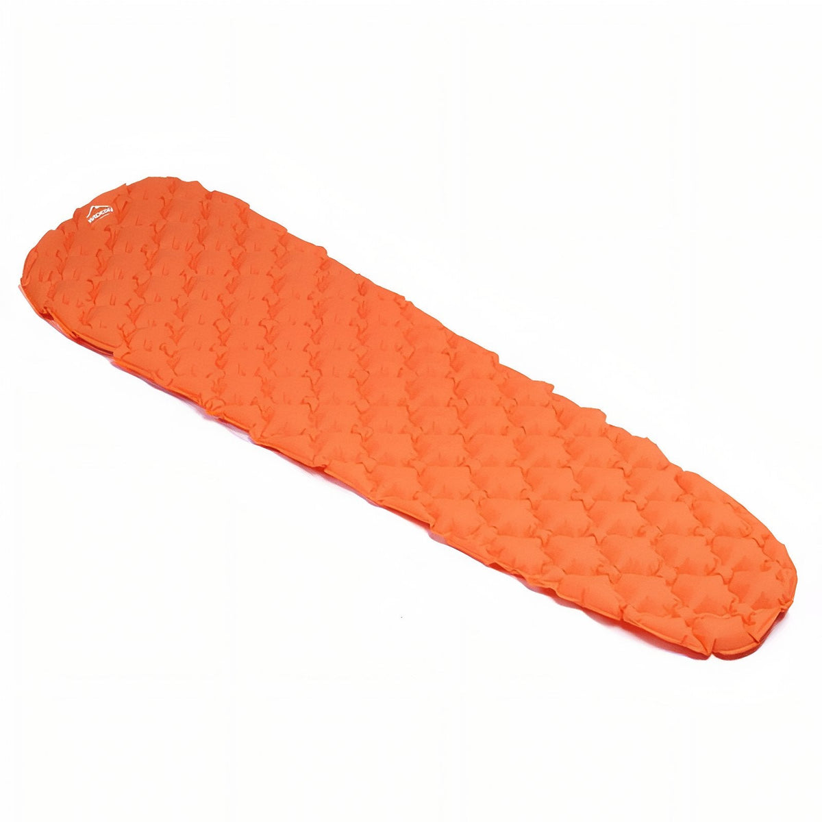 Matelas Gonflable 1 Personne Randonnée orange fluo