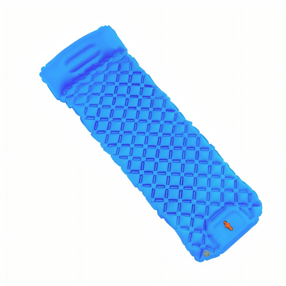 Matelas Gonflable Avec Coussin 1 Personne bleu