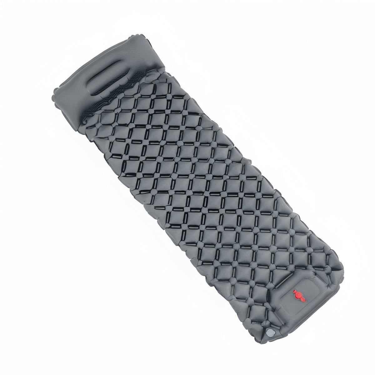 Matelas Gonflable Avec Coussin 1 Personne gris