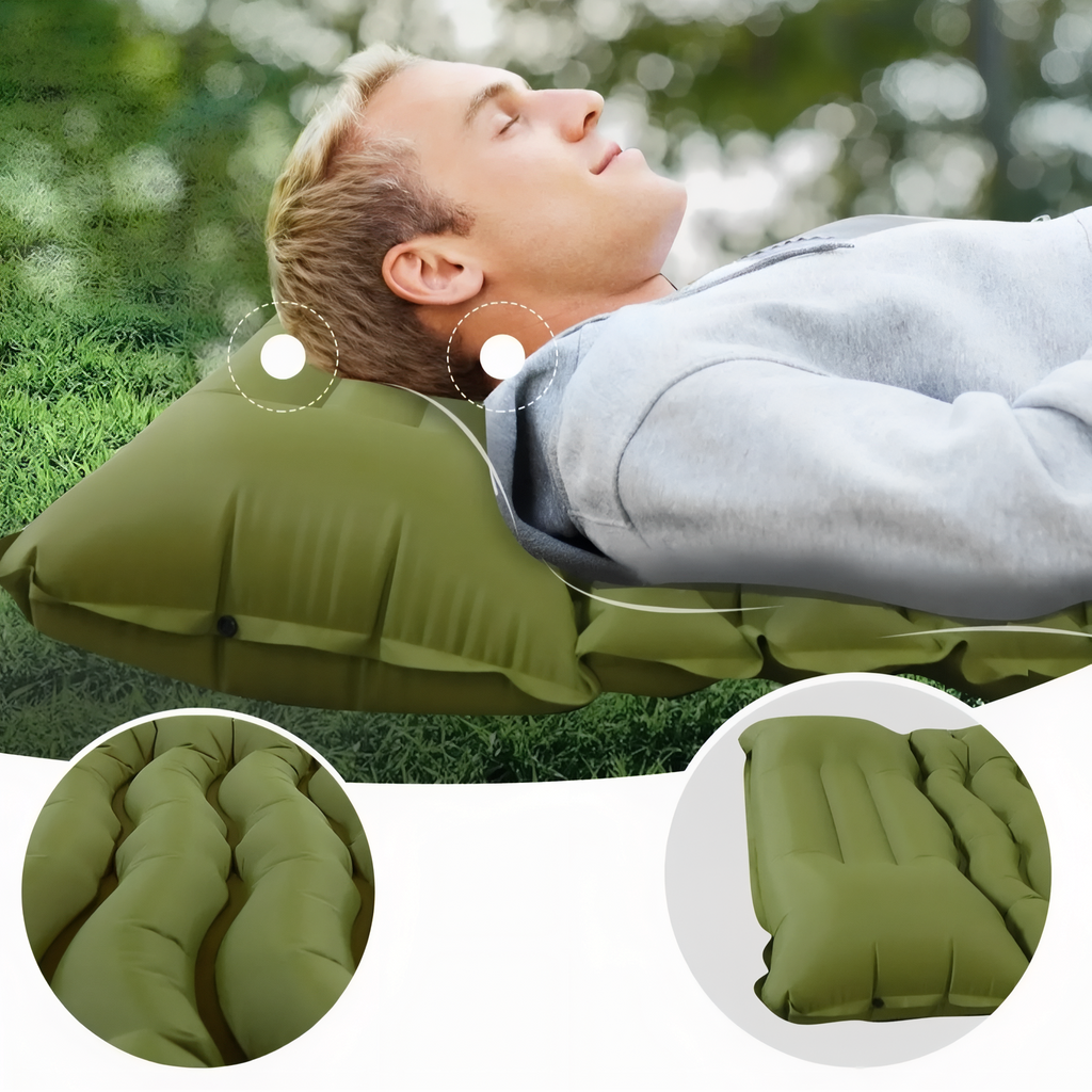 Matelas Gonflable Camping 65 cm De Large — photo 5