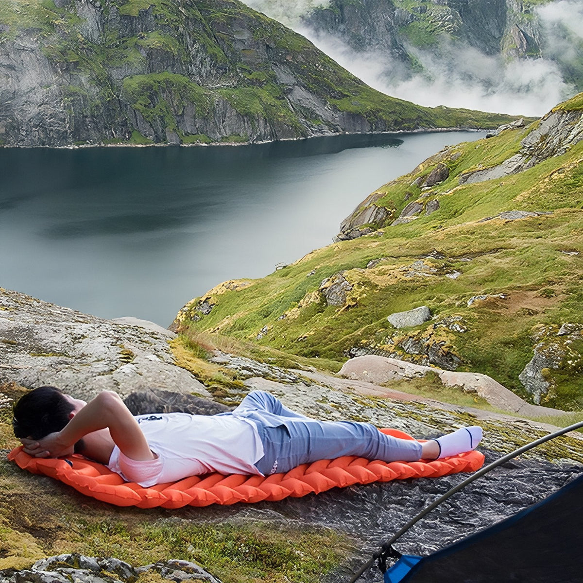 Matelas Gonflable Camping Résistant — photo 2