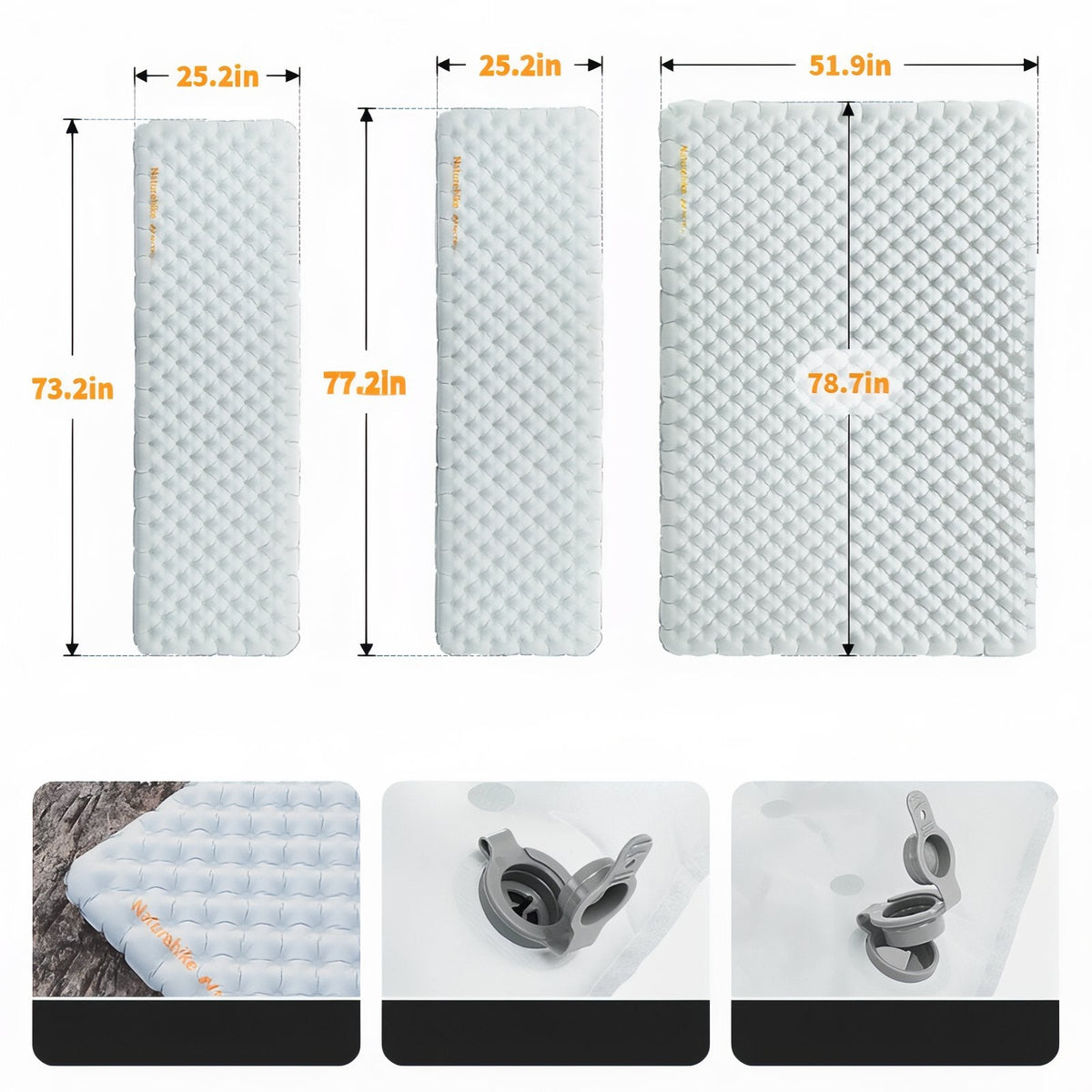 Matelas Gonflable Randonnée Ultra Léger — photo 4