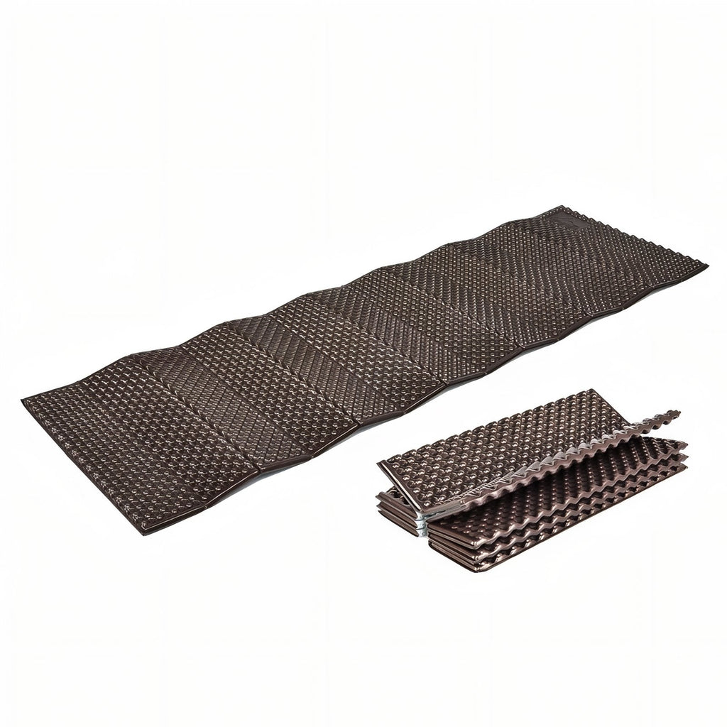 Matelas Pliable Randonnée marron foncé