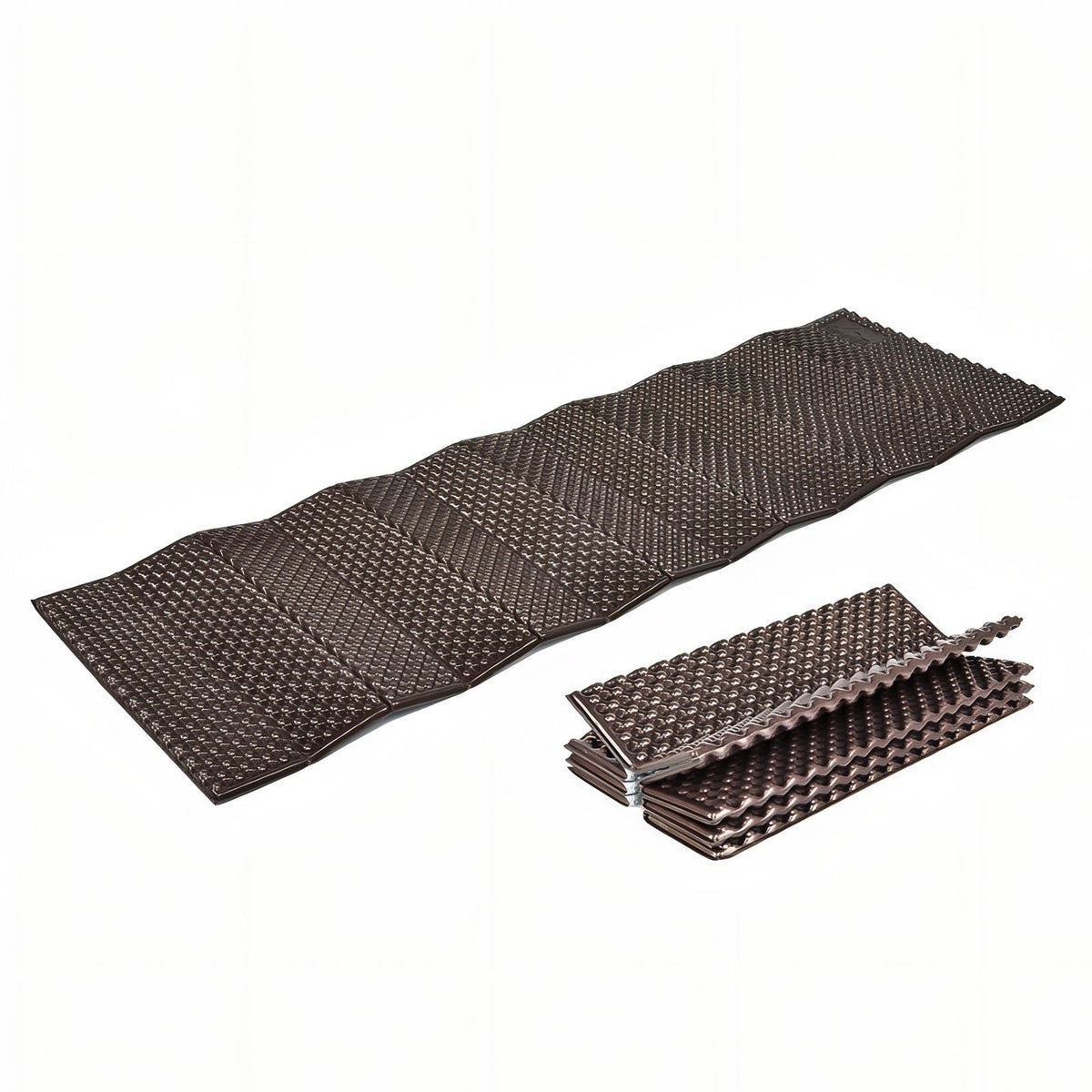 Matelas Pliable Randonnée marron foncé