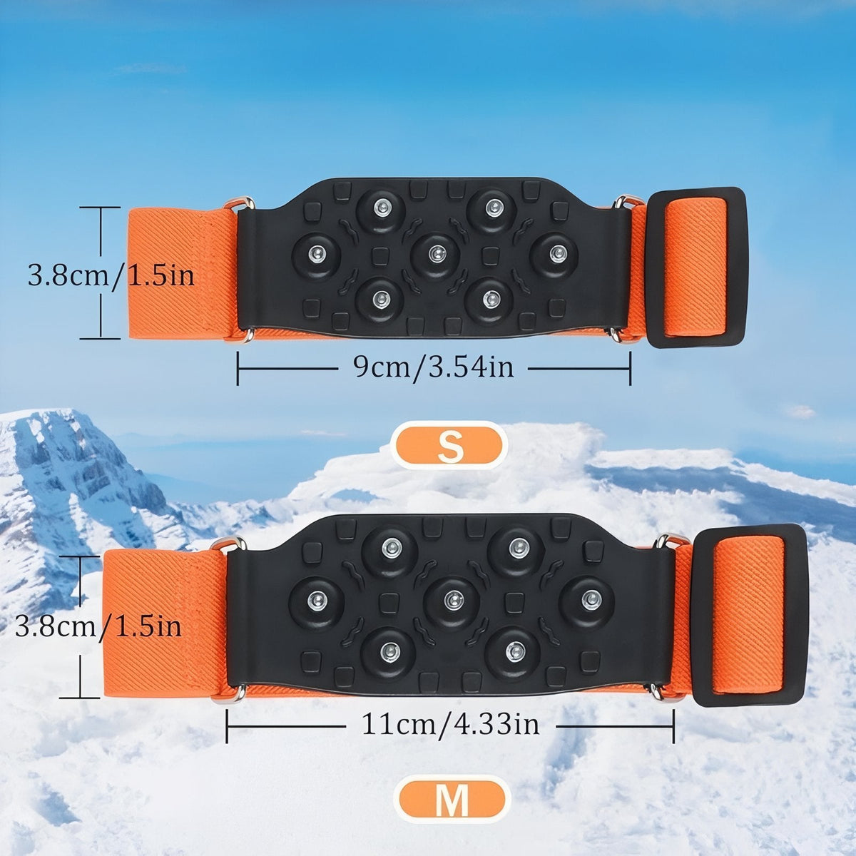 Mini Crampons Randonnée 7 Dents — photo 3