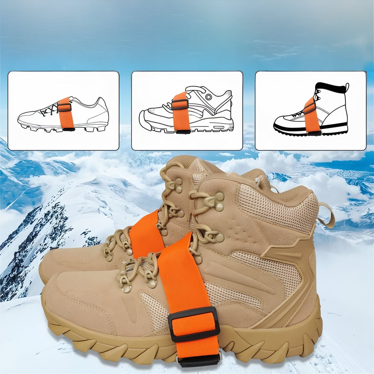 Mini Crampons Randonnée 7 Dents — photo 5