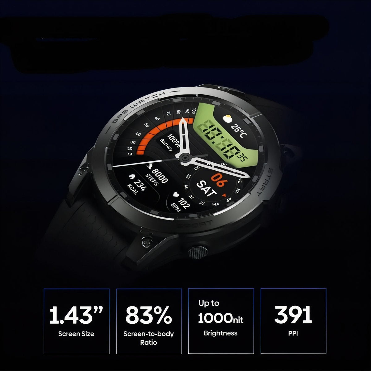 Montre Connectée GPS Randonnée — photo 4