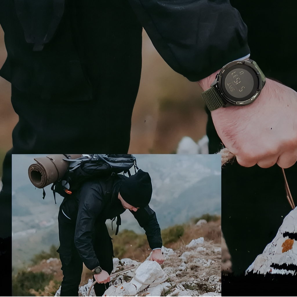 Montre Digitale Randonnée en Carbone — photo 7