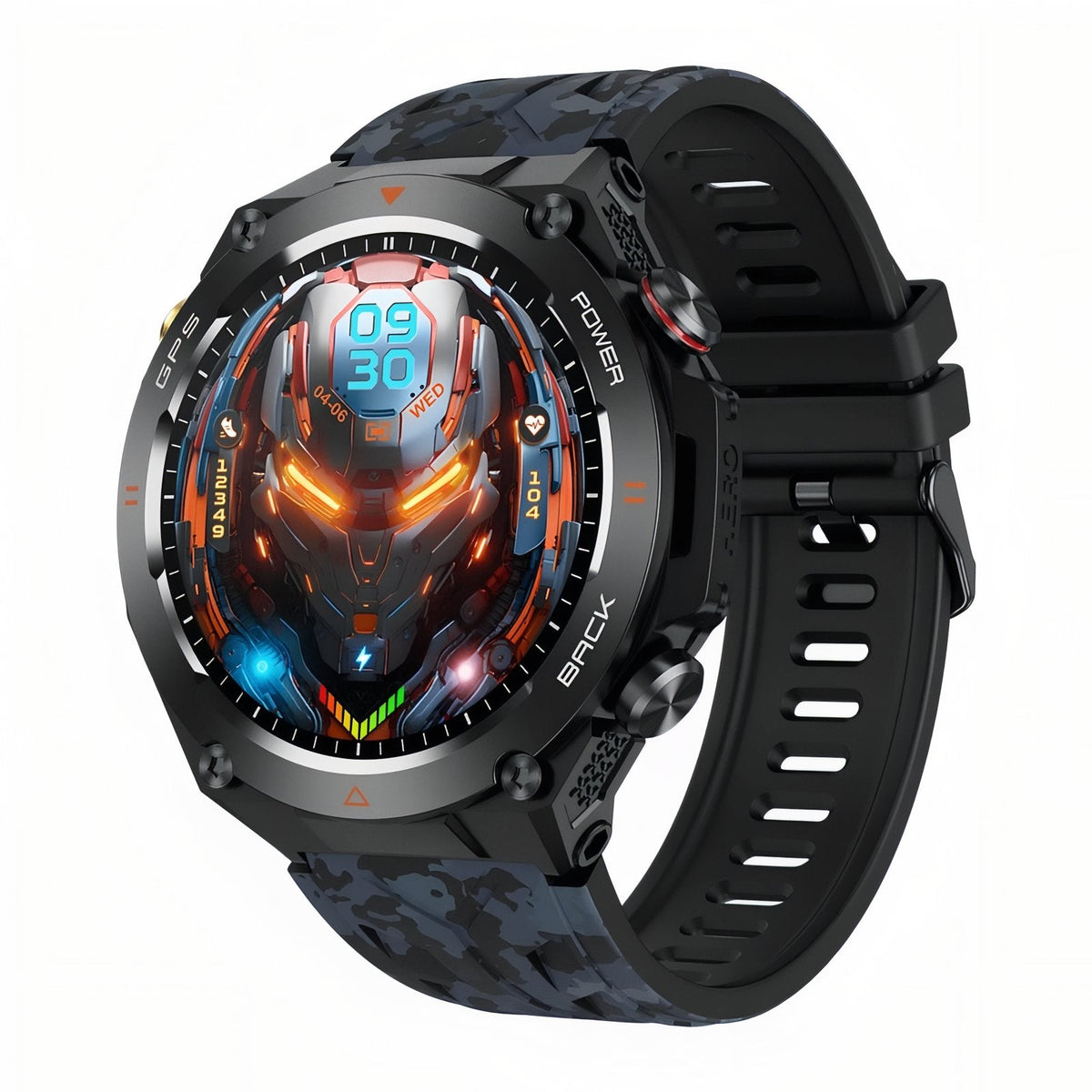 Montre GPS Pour Randonnée Pédestre camouflage