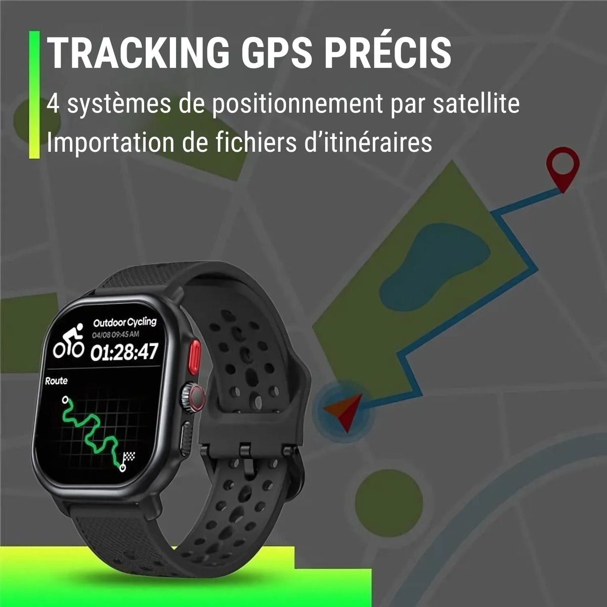 Montre GPS Randonnée Avec Cartographie — photo 4