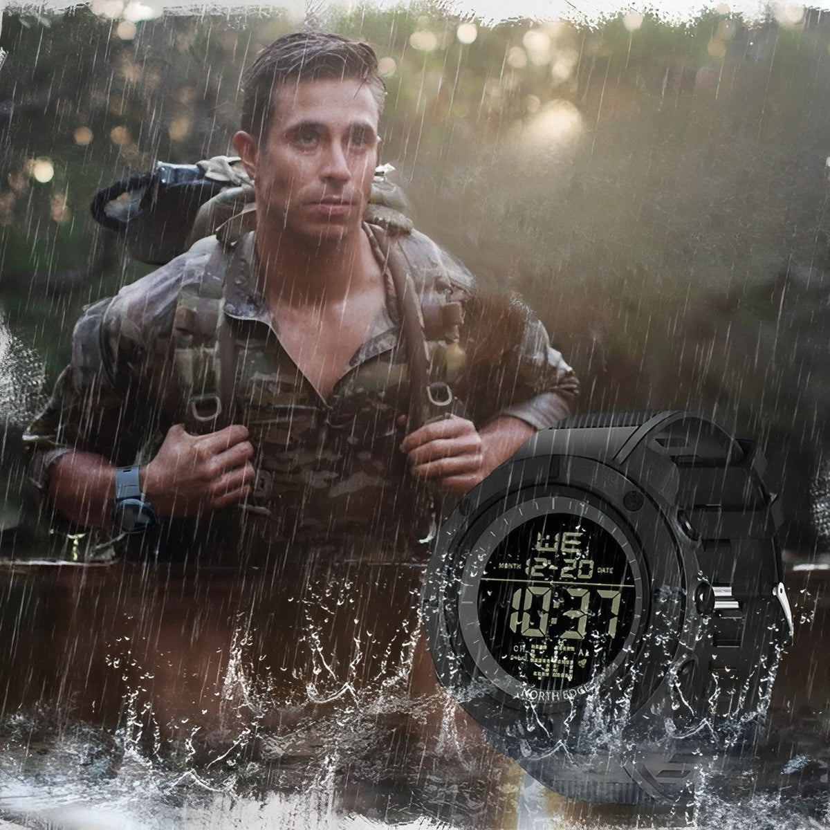 Montre Homme Randonnée — photo 3
