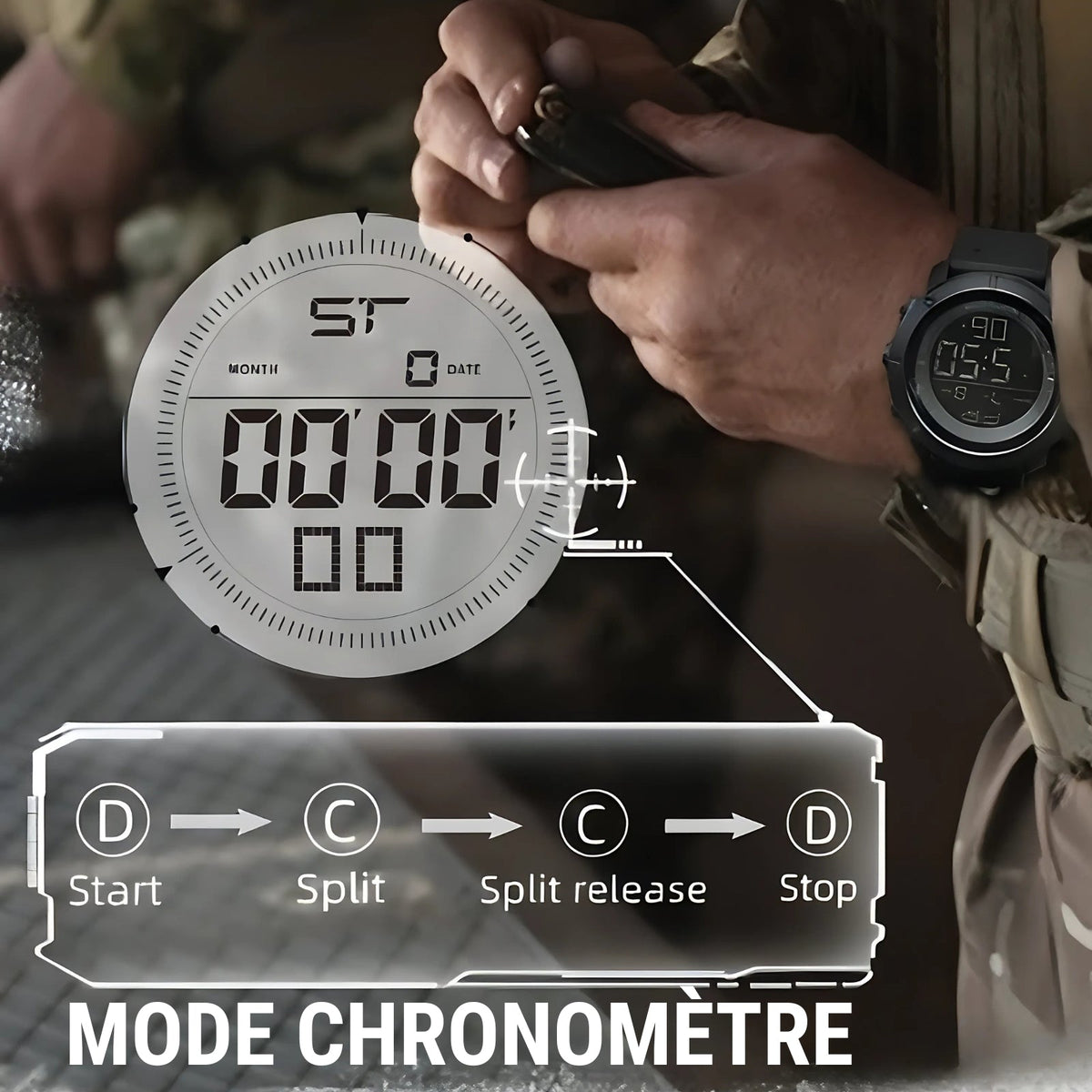 Montre Homme Randonnée — photo 7
