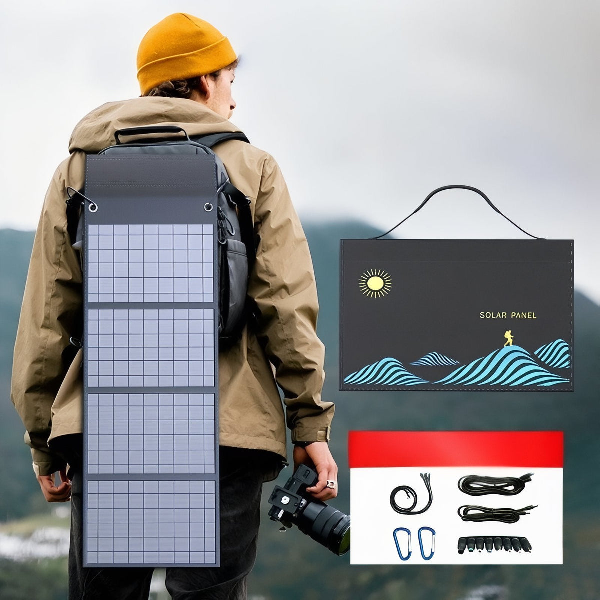 Panneau Solaire Pour Randonnée 30W / 50W — photo 7