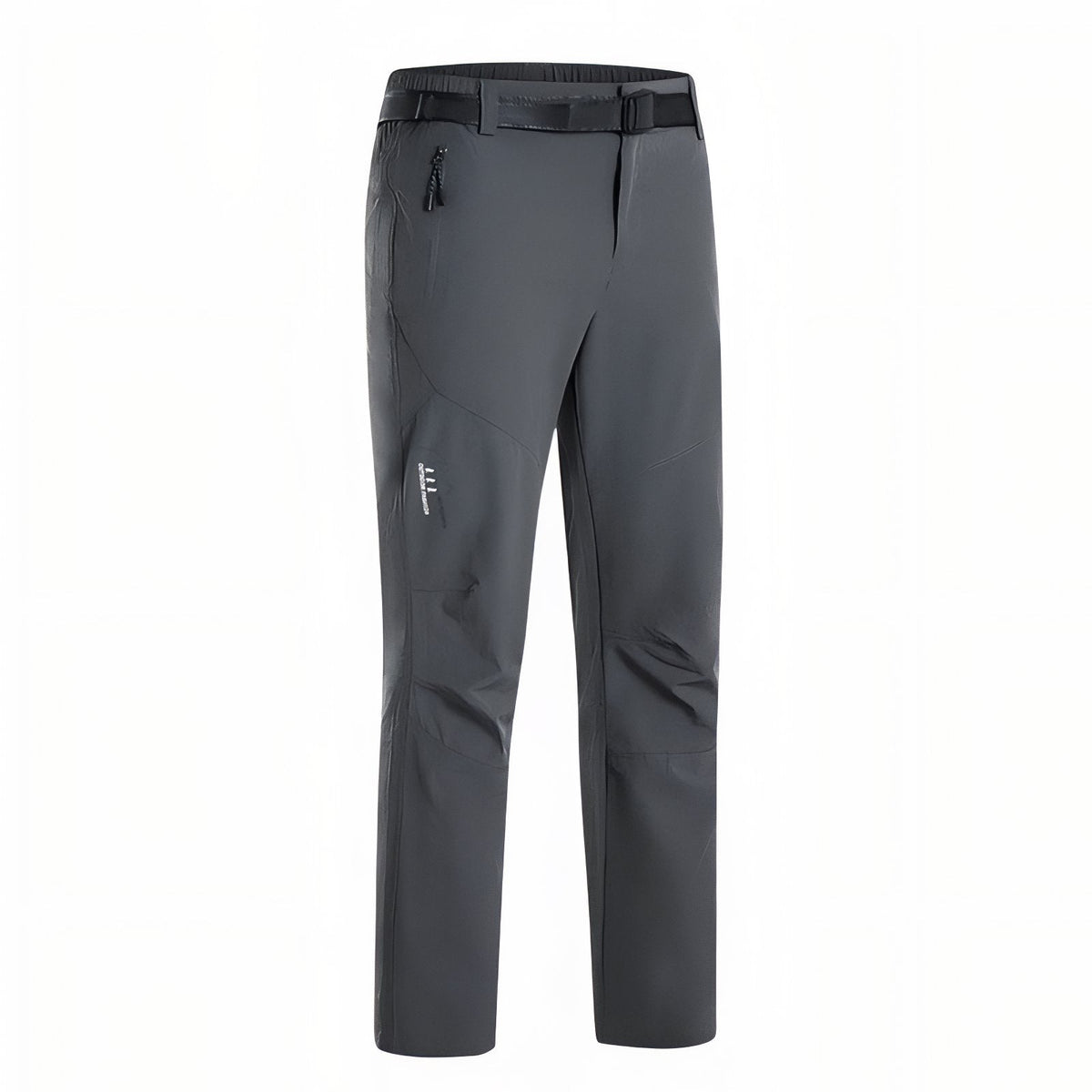 Pantalon de Randonnée Avec Ceinture Élastique Homme gris foncé
