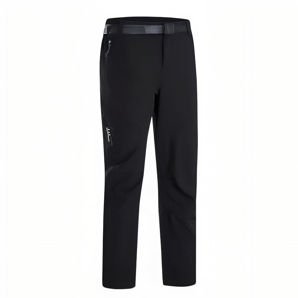 Pantalon de Randonnée Avec Ceinture Élastique Homme noir