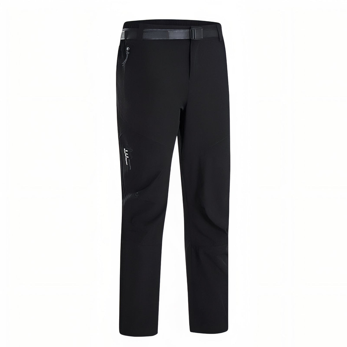 Pantalon de Randonnée Avec Ceinture Élastique Homme noir