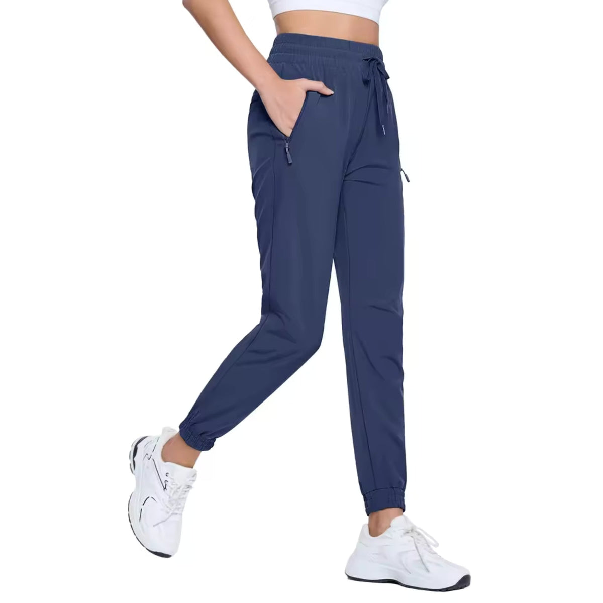 Pantalon de Randonnée Été bleu marine