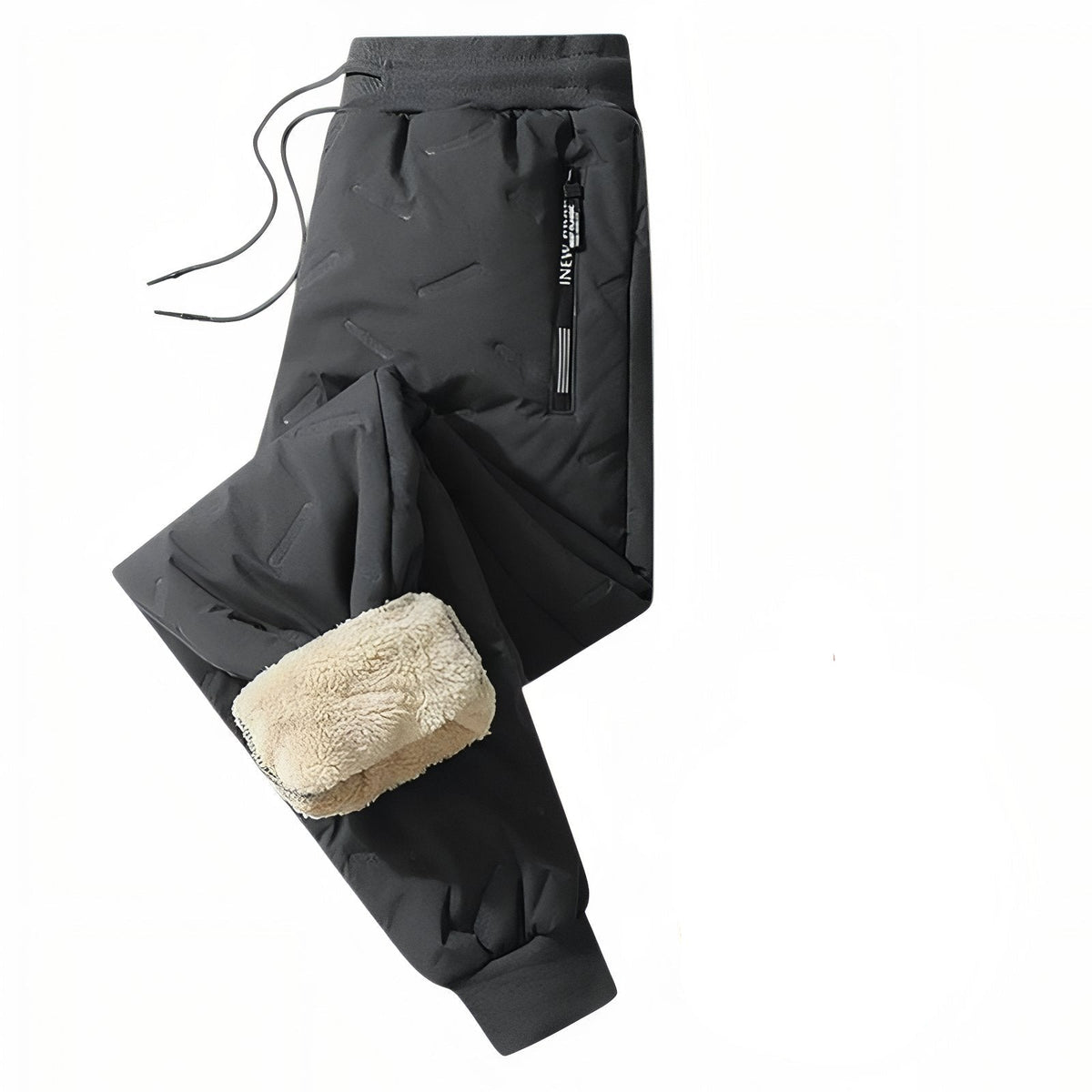 Pantalon Fourré Homme gris (serré)