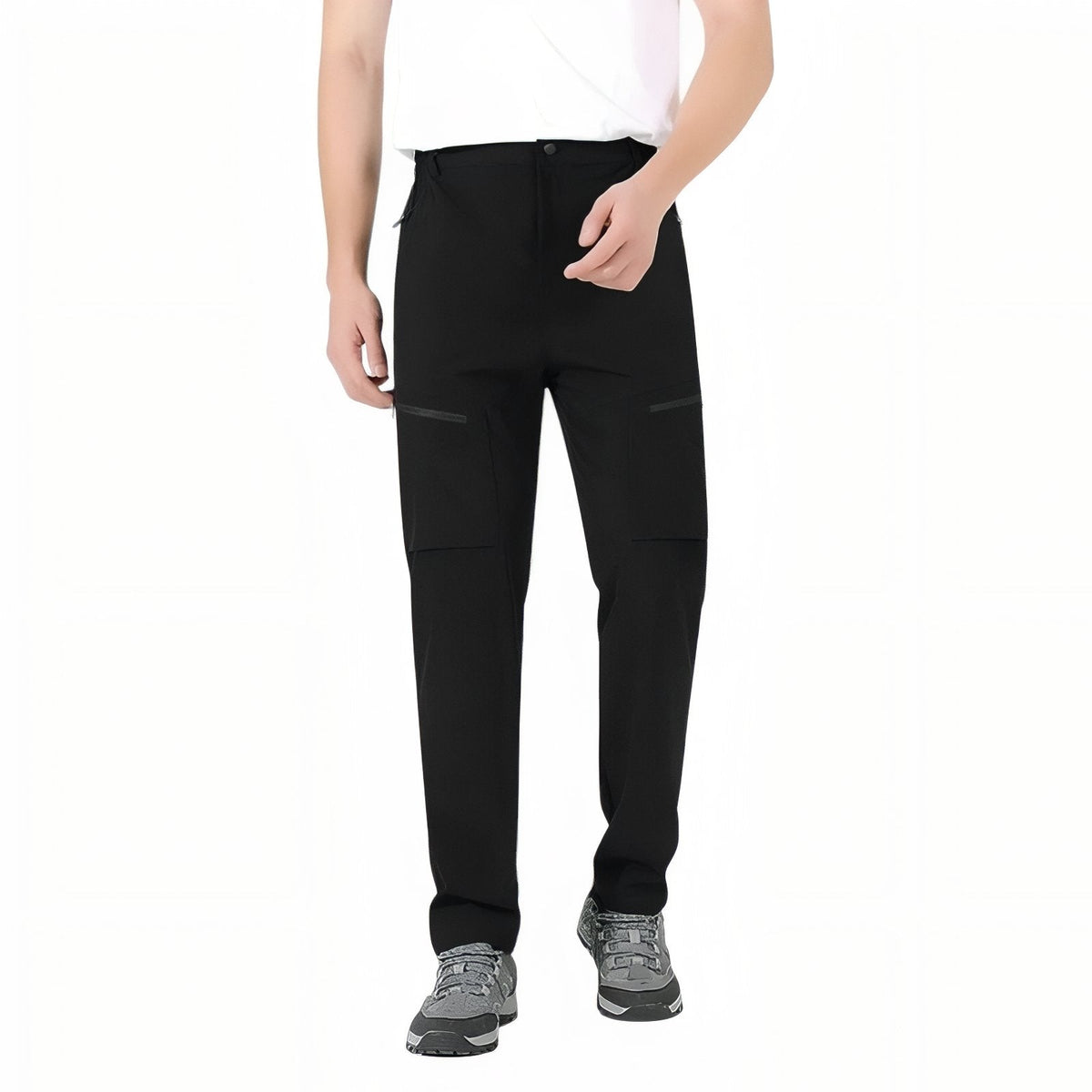 Pantalon Homme Randonnée Été noir