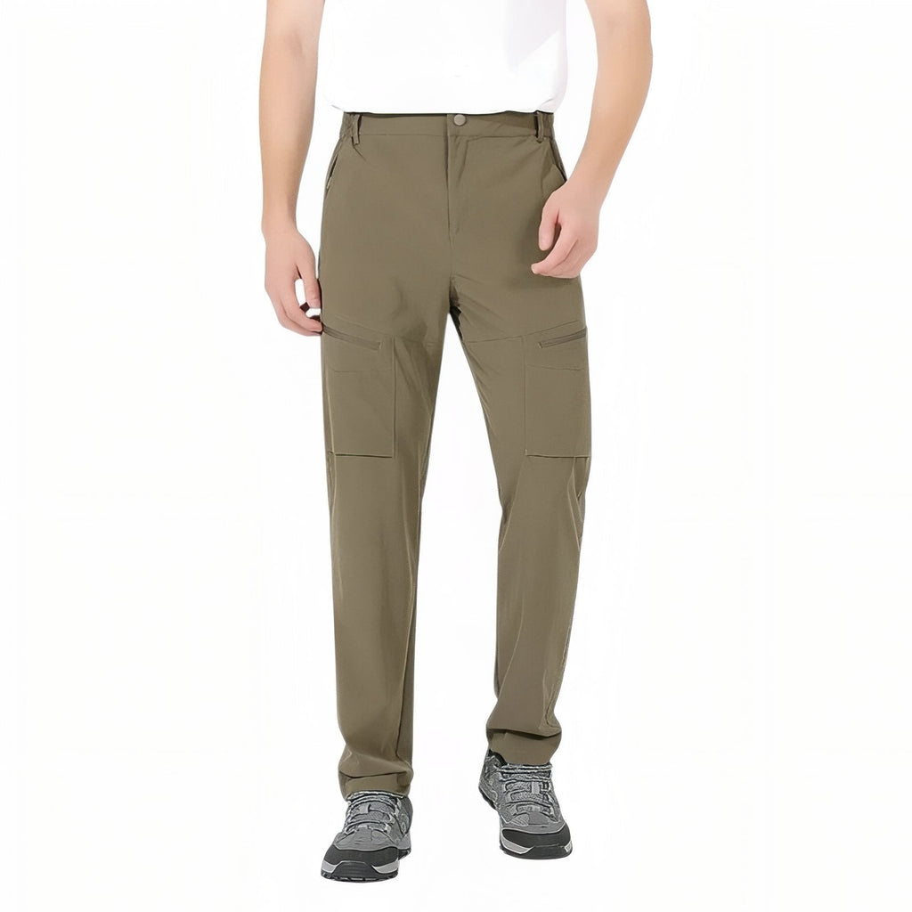 Pantalon Homme Randonnée Été olive