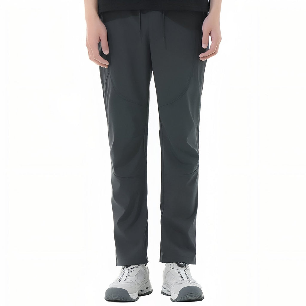 Pantalon Léger Randonnée Homme gris foncé