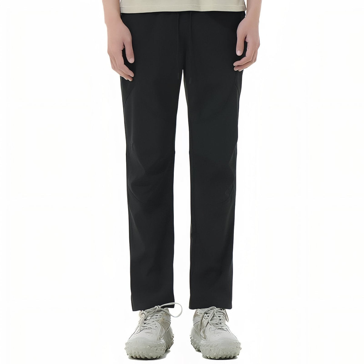Pantalon Léger Randonnée Homme noir profond