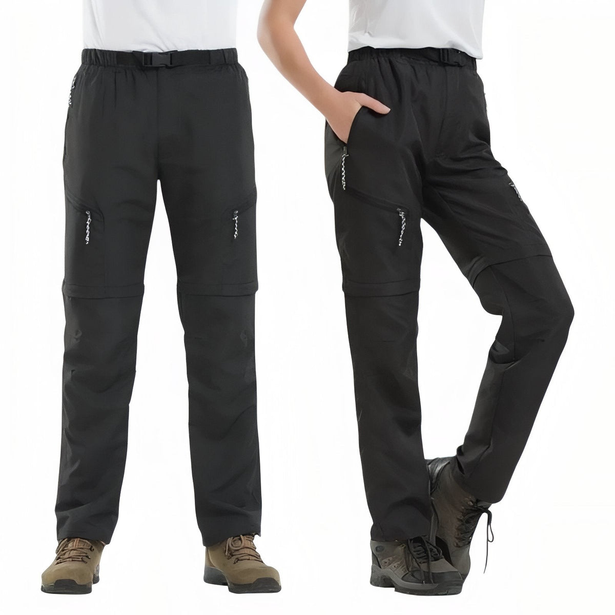 Pantalon Modulable Randonnée noir