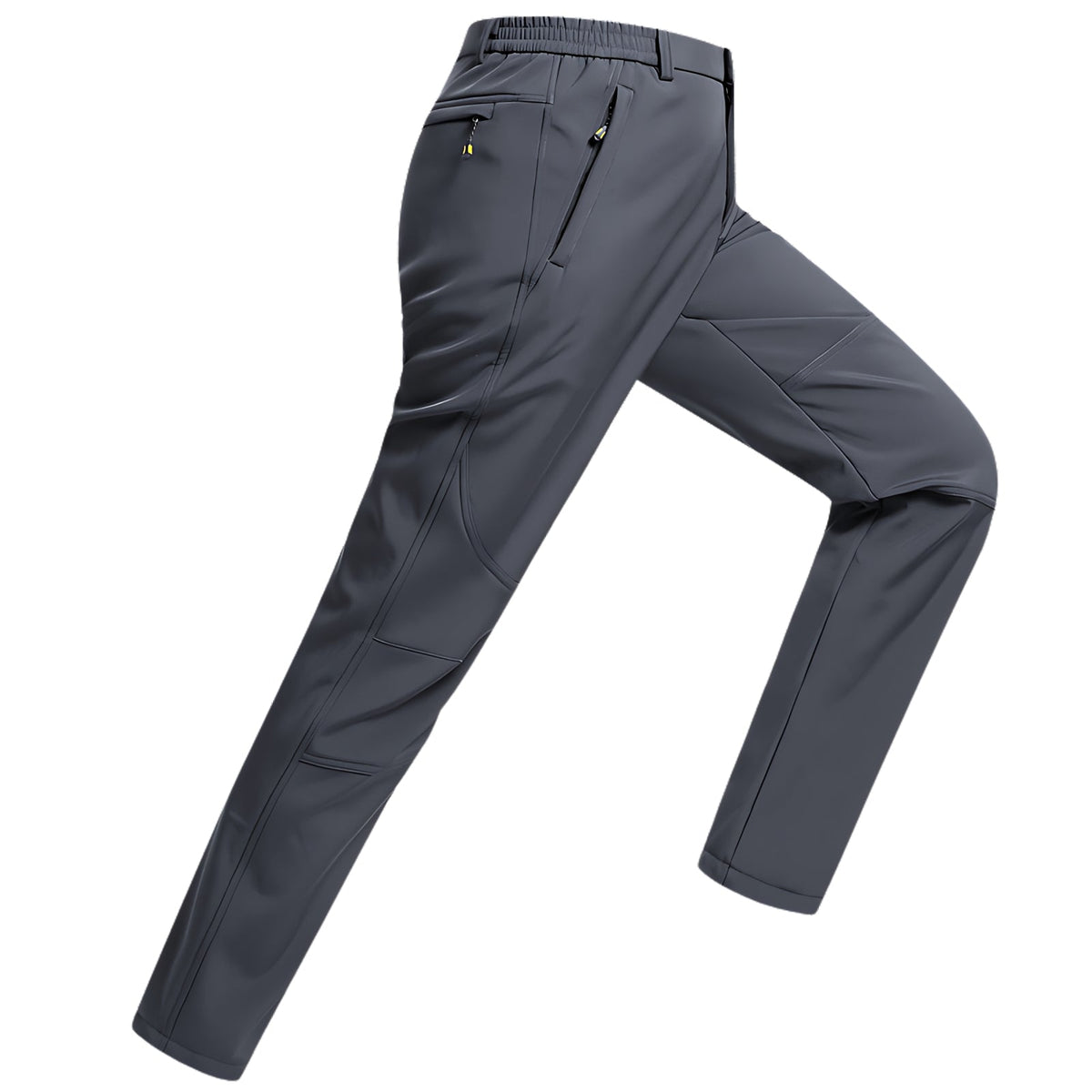 Pantalon Polaire Randonnée Homme gris