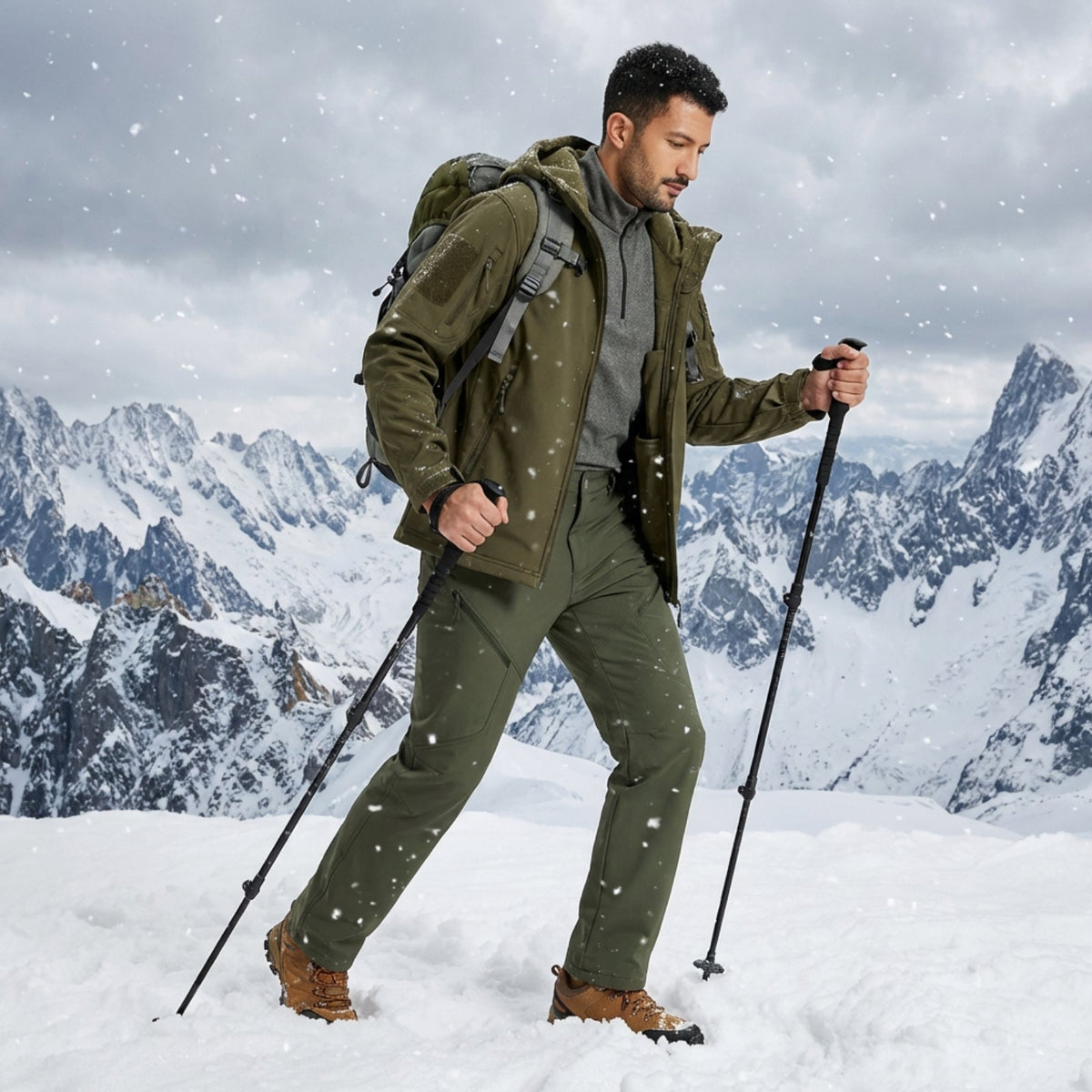 Pantalon Randonnée Chaud Homme — photo 2