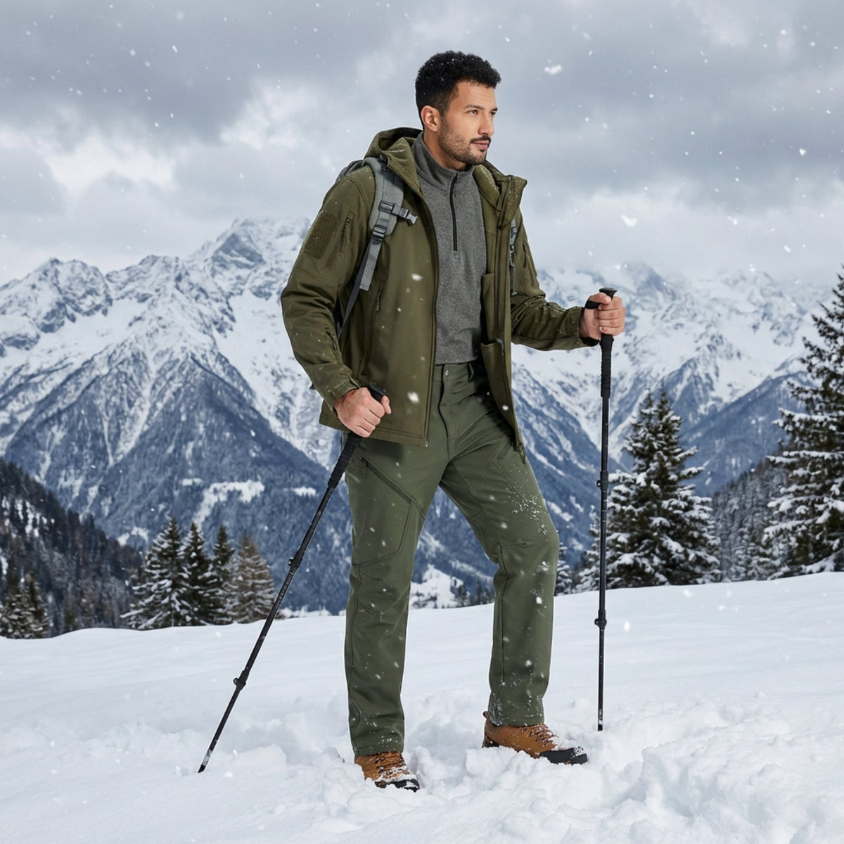 Pantalon Randonnée Chaud Homme — photo 4