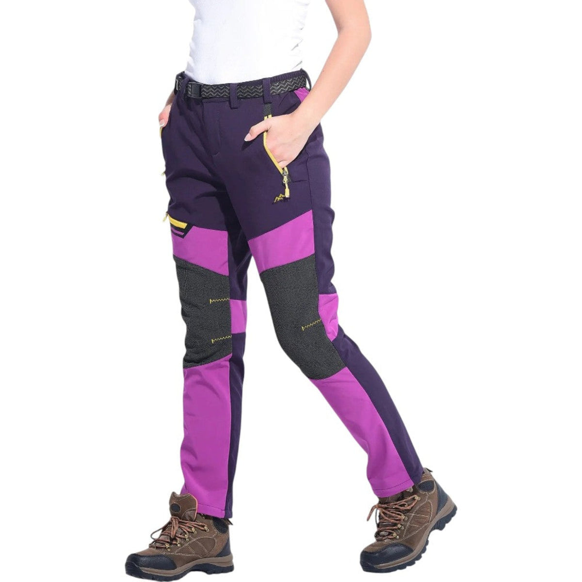 Pantalon Randonnée Chaud Polaire Femme — photo 2