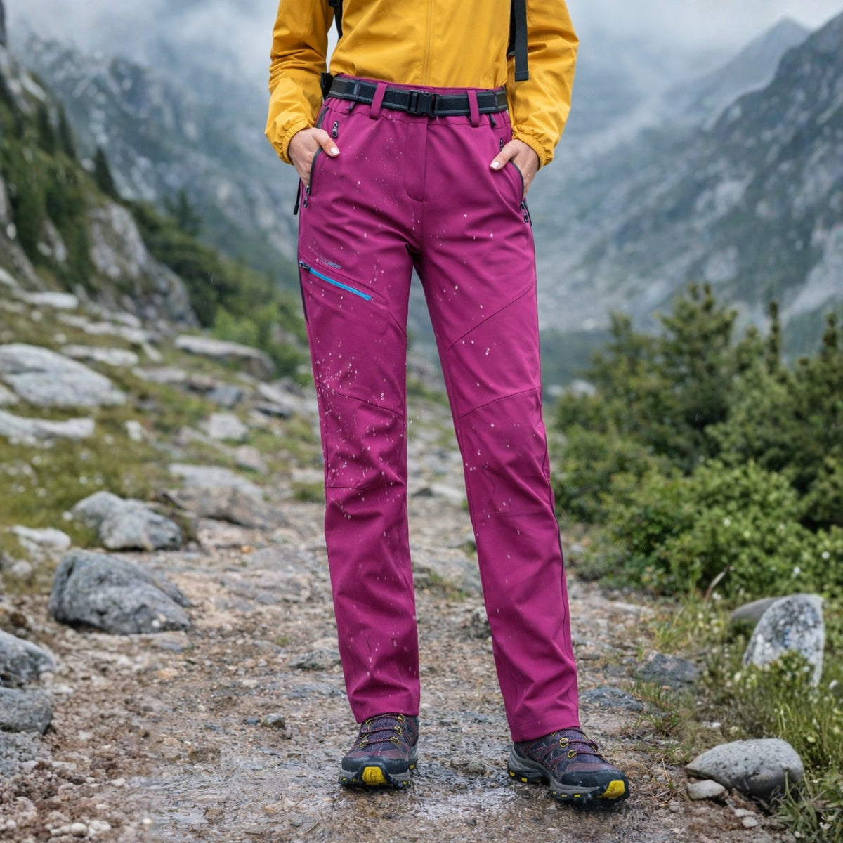 Pantalon Randonnée Déperlant Femme — photo 2