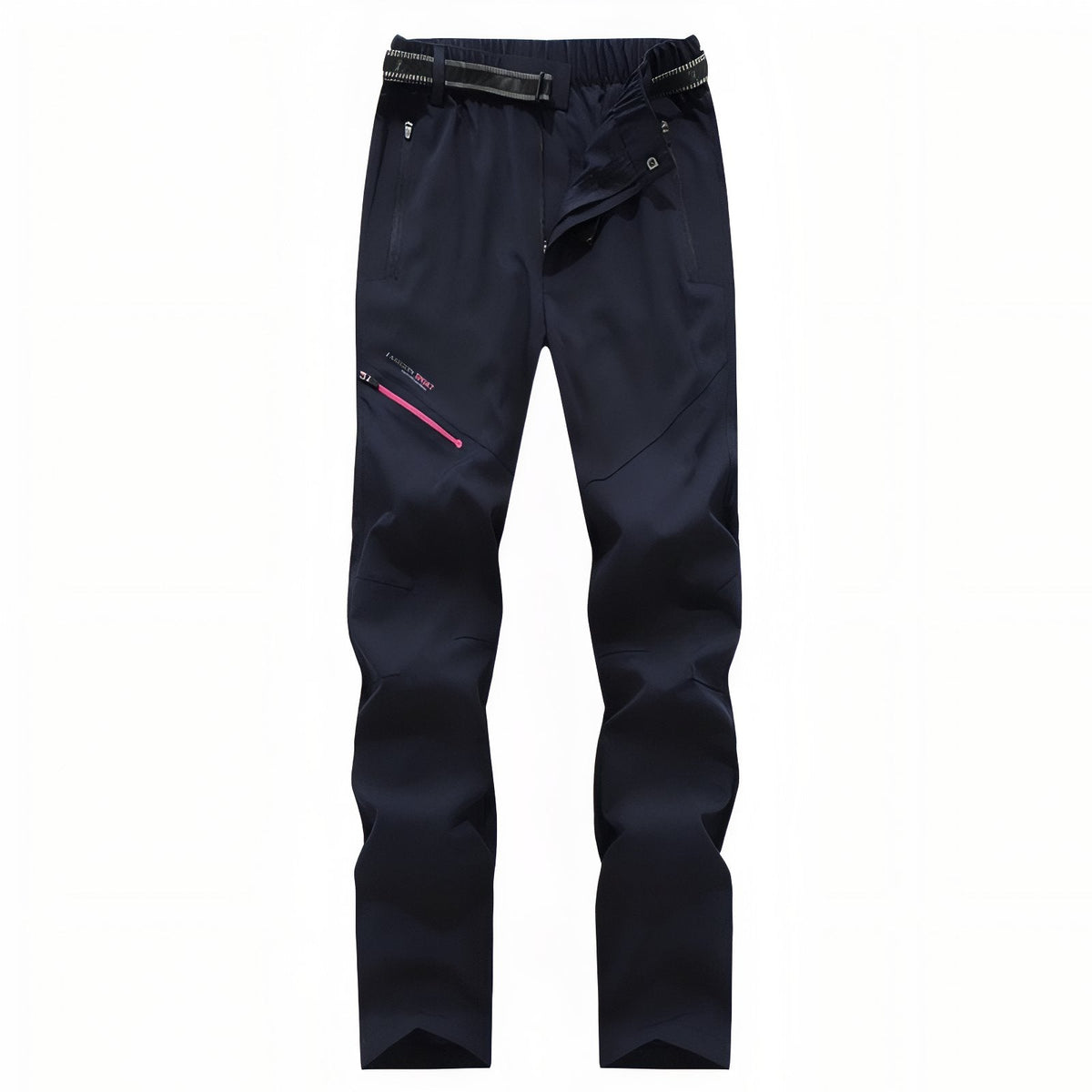 Pantalon Randonnée Déperlant Femme bleu marine