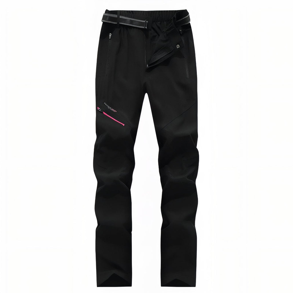 Pantalon Randonnée Déperlant Femme noir