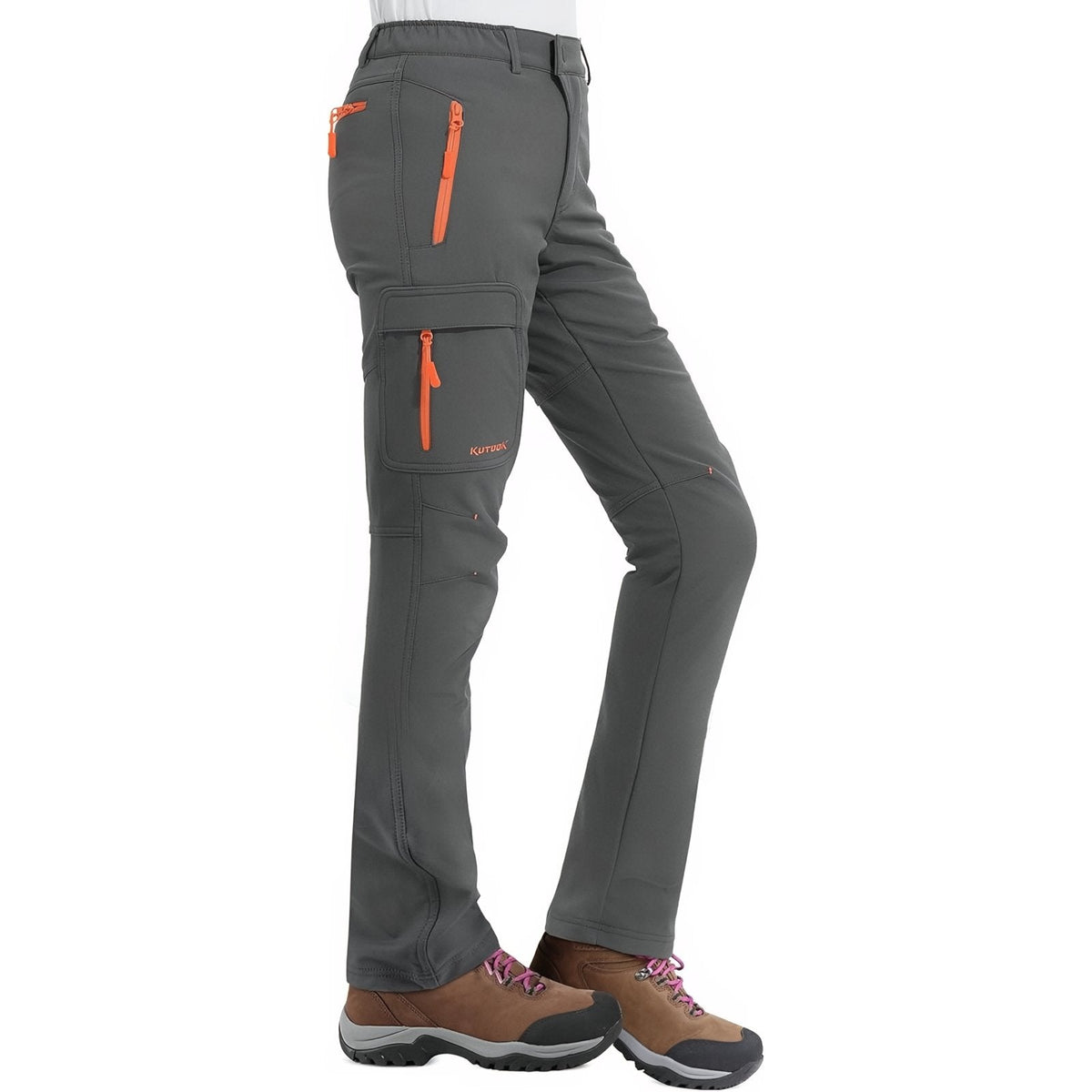 Pantalon Randonnée Doublé Polaire Femme — photo 10