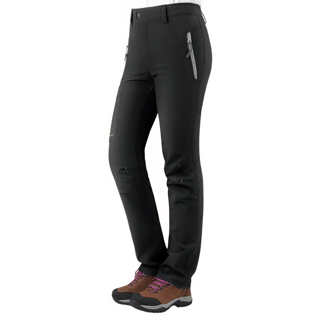 Pantalon Randonnée Doublé Polaire Femme — photo 4