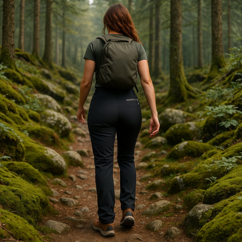 Pantalon Randonnée Doublé Polaire Femme — photo 5