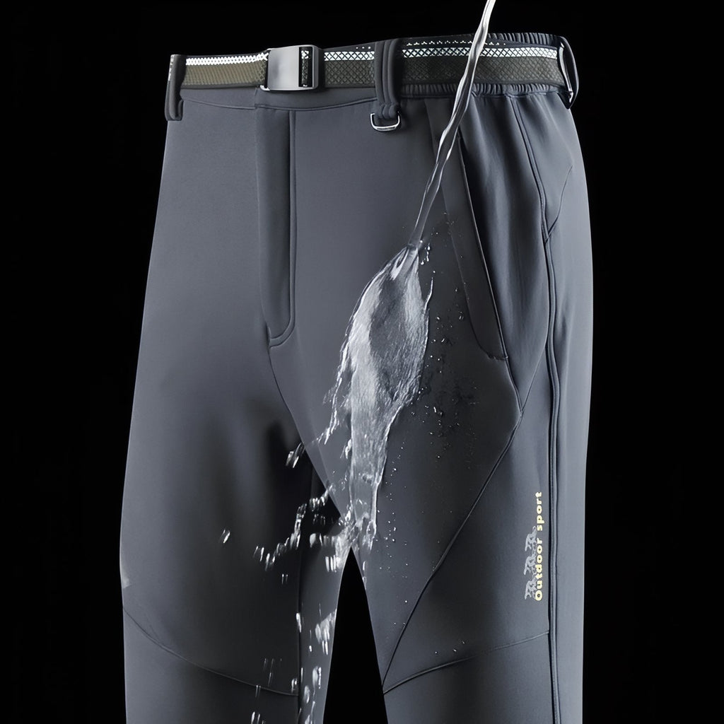 Pantalon Randonnée Doublé Polaire Homme — photo 10
