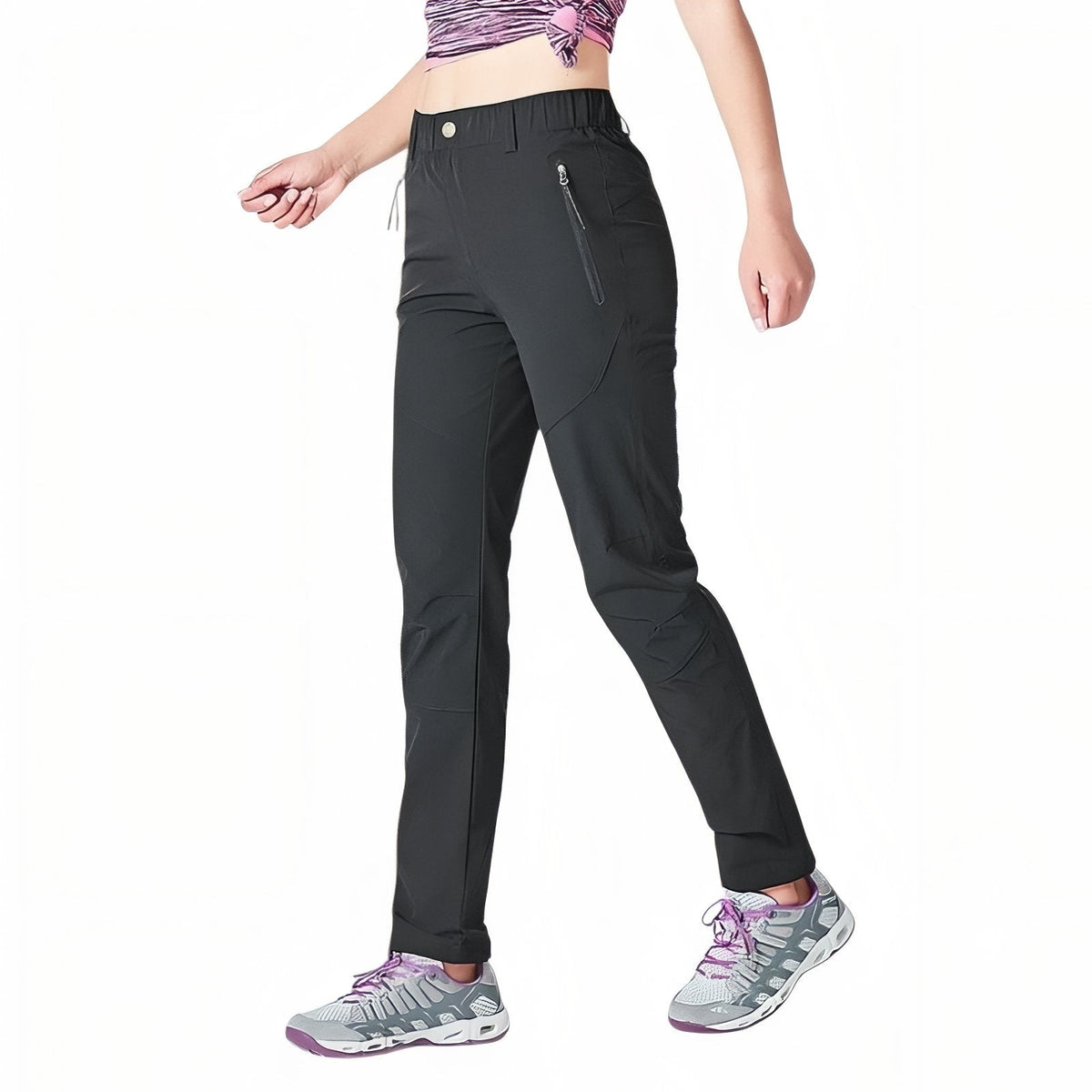 Pantalon Randonnée Été Femme noir