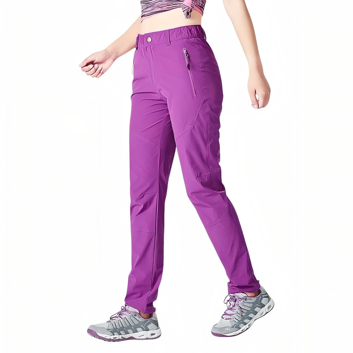Pantalon Randonnée Été Femme violet