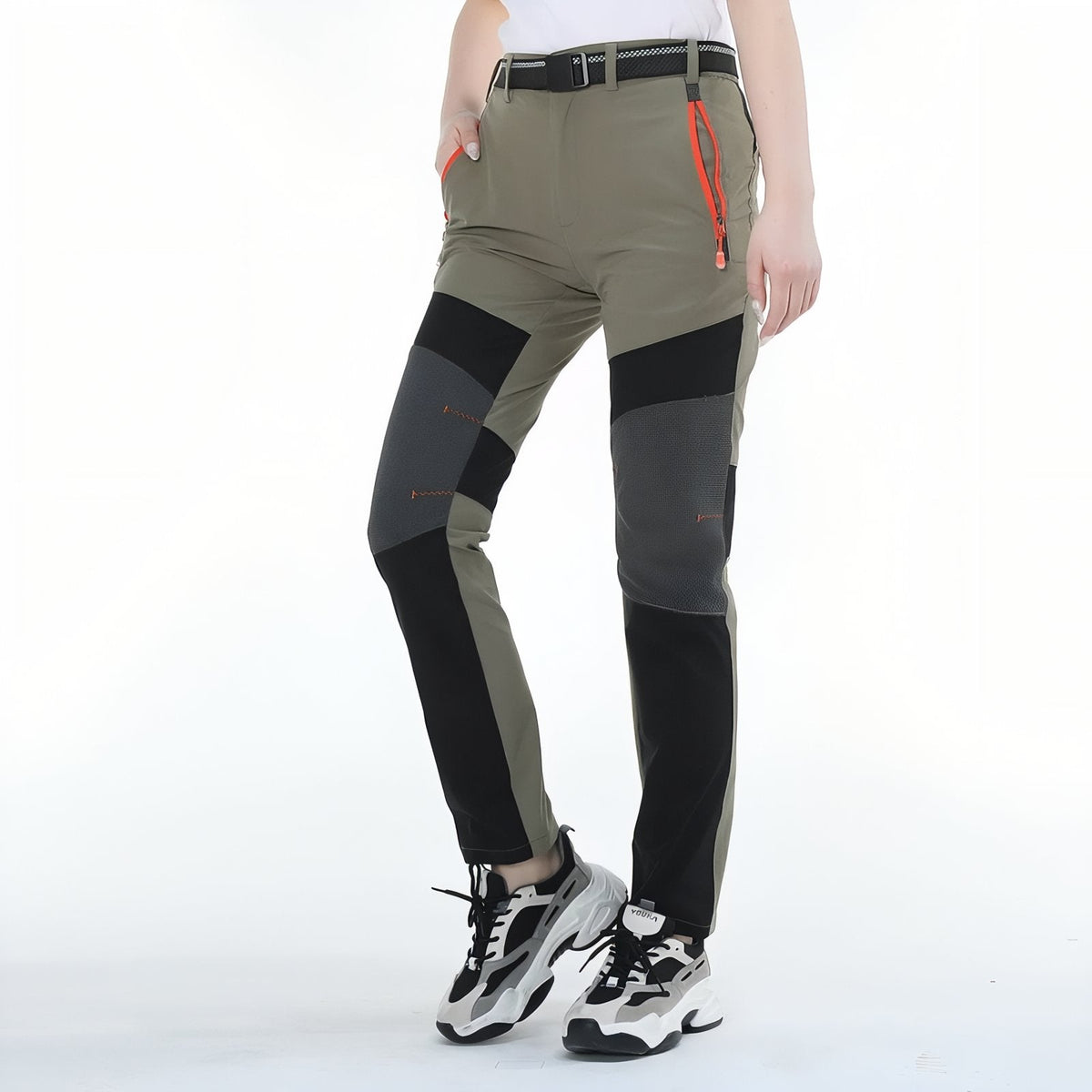 Pantalon Randonnée Extensible Femme beige