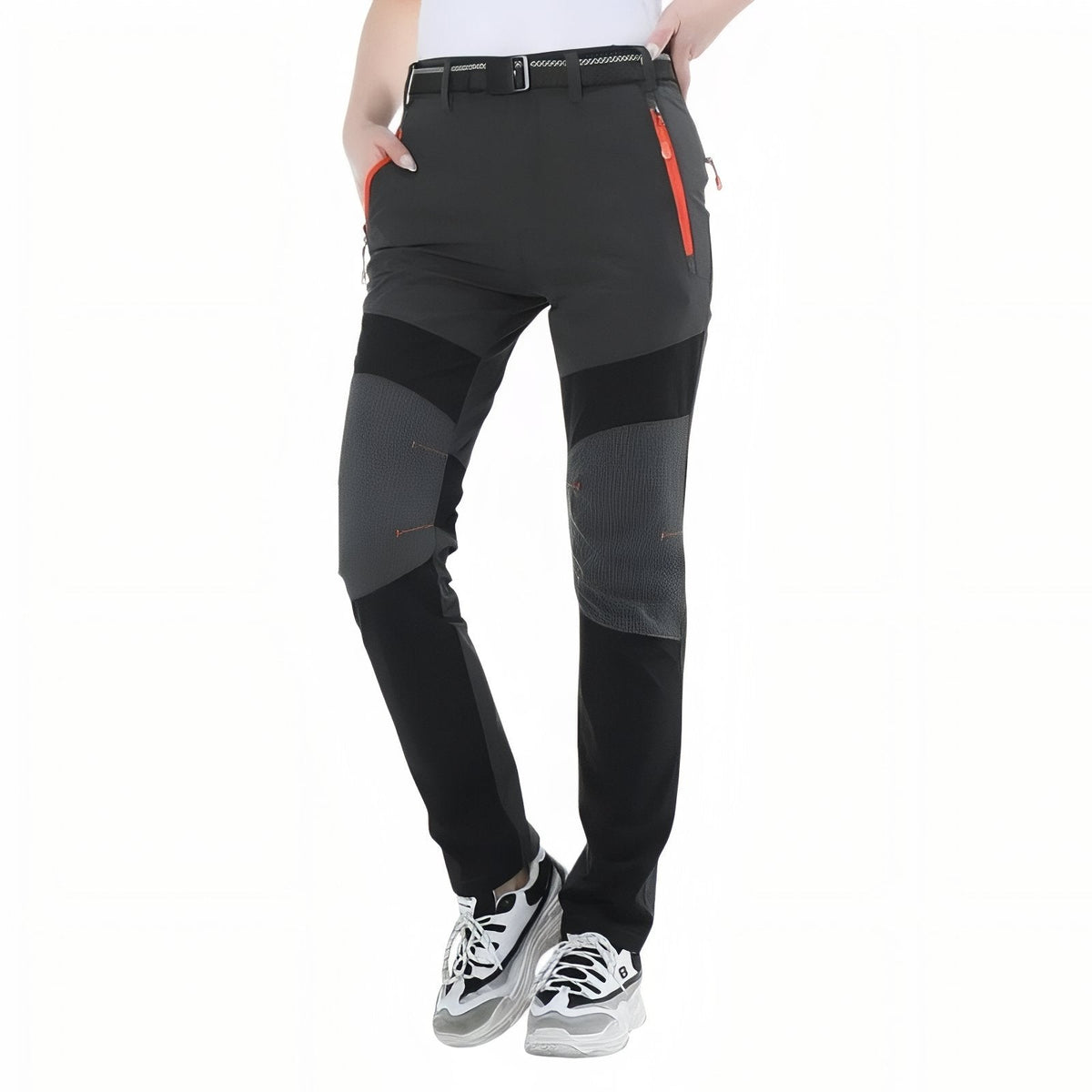 Pantalon Randonnée Extensible Femme gris