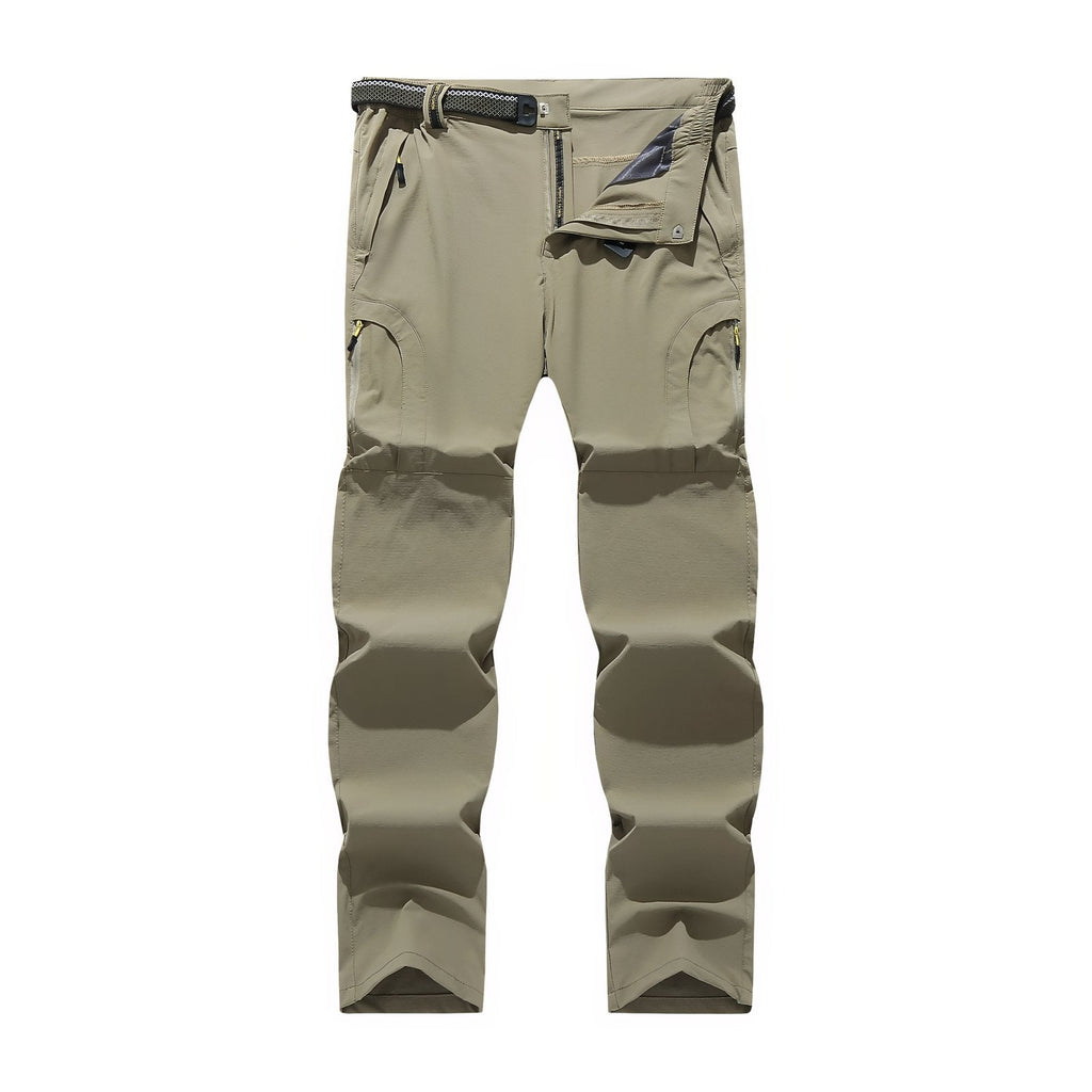 Pantalon Randonnée Extensible Homme beige clair