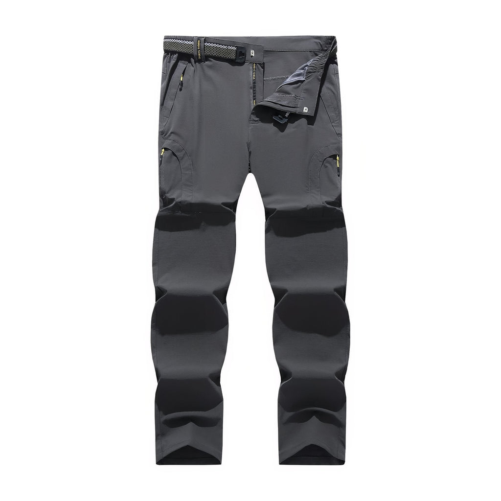 Pantalon Randonnée Extensible Homme gris foncé