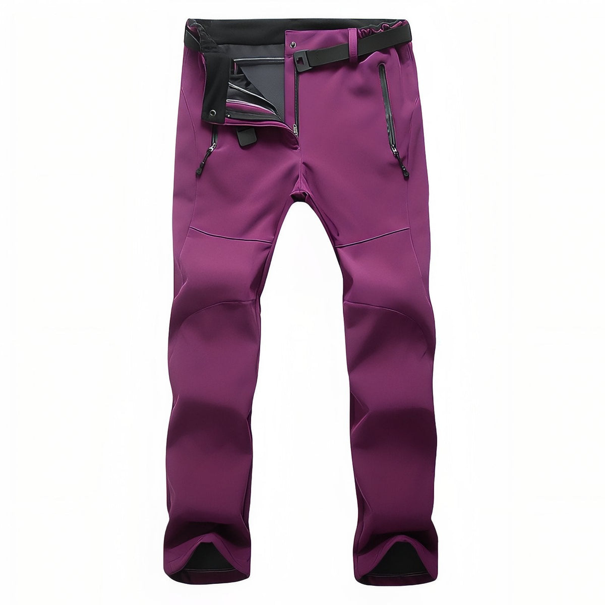 Pantalon Randonnée Femme Imperméable fuchsia